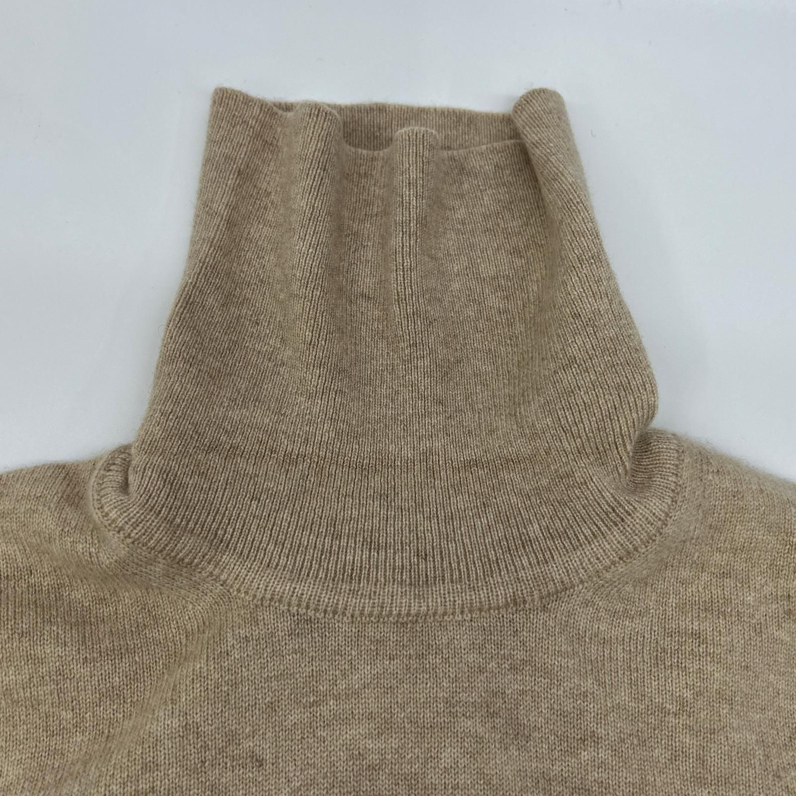 AGNONA アニオナ HC036 ベージュ カシミヤ100 半袖ニット アンサンブル