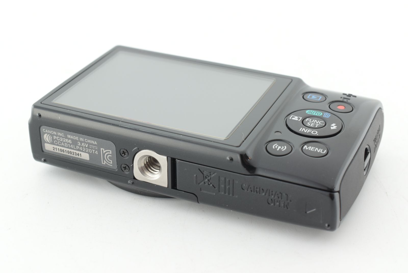 美品】Canon Powershot IXY 190 20MP Black Compact Digital Camera