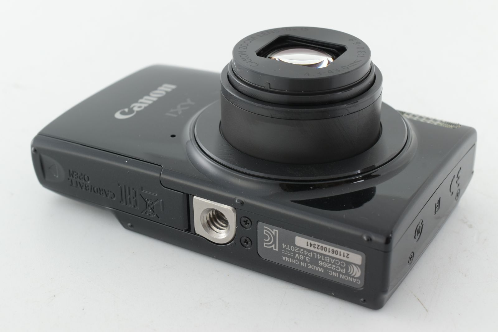 美品】Canon Powershot IXY 190 20MP Black Compact Digital Camera