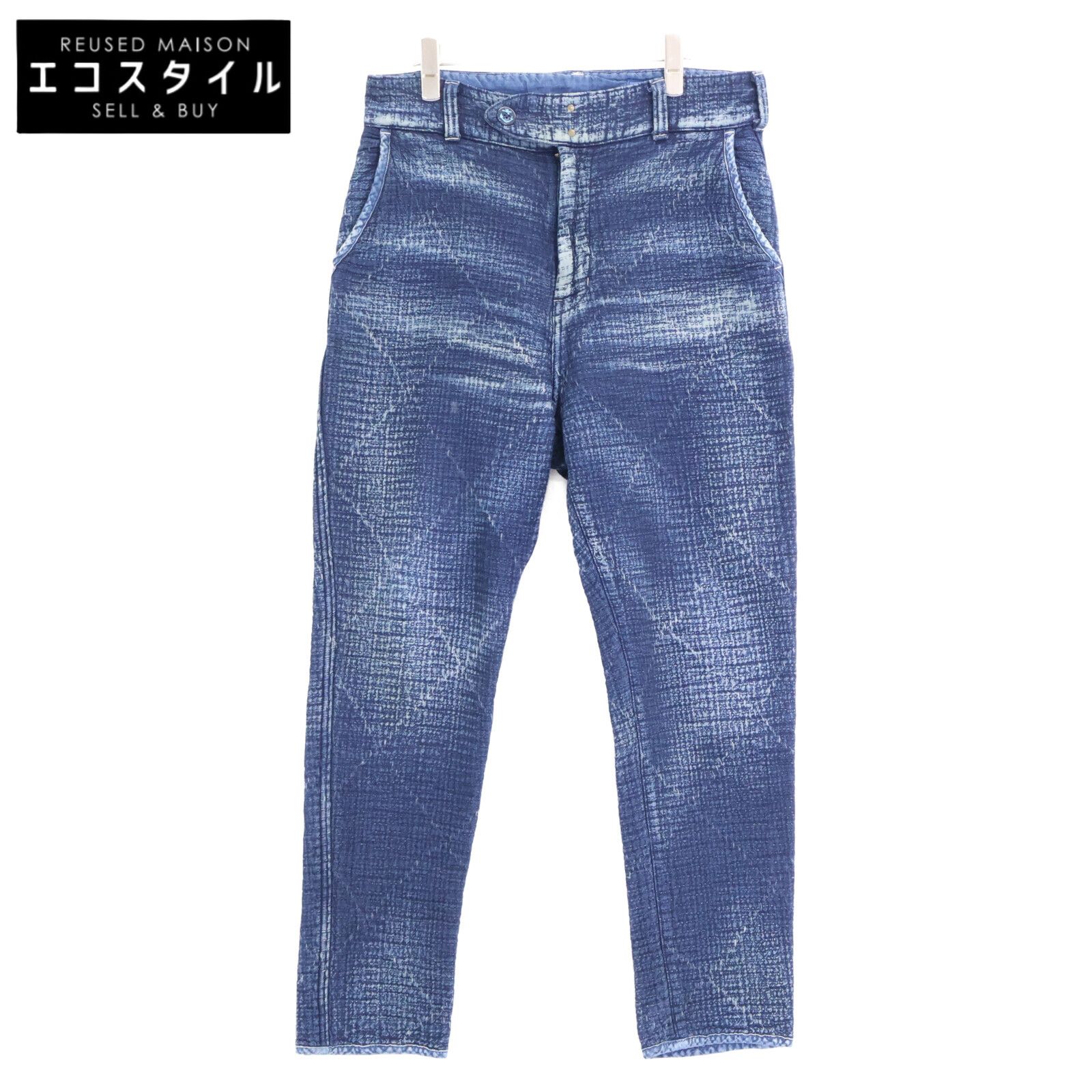 Porter Classic　ポータークラシック　SASHIKO 刺し子 KENDO テーパードパンツ　M