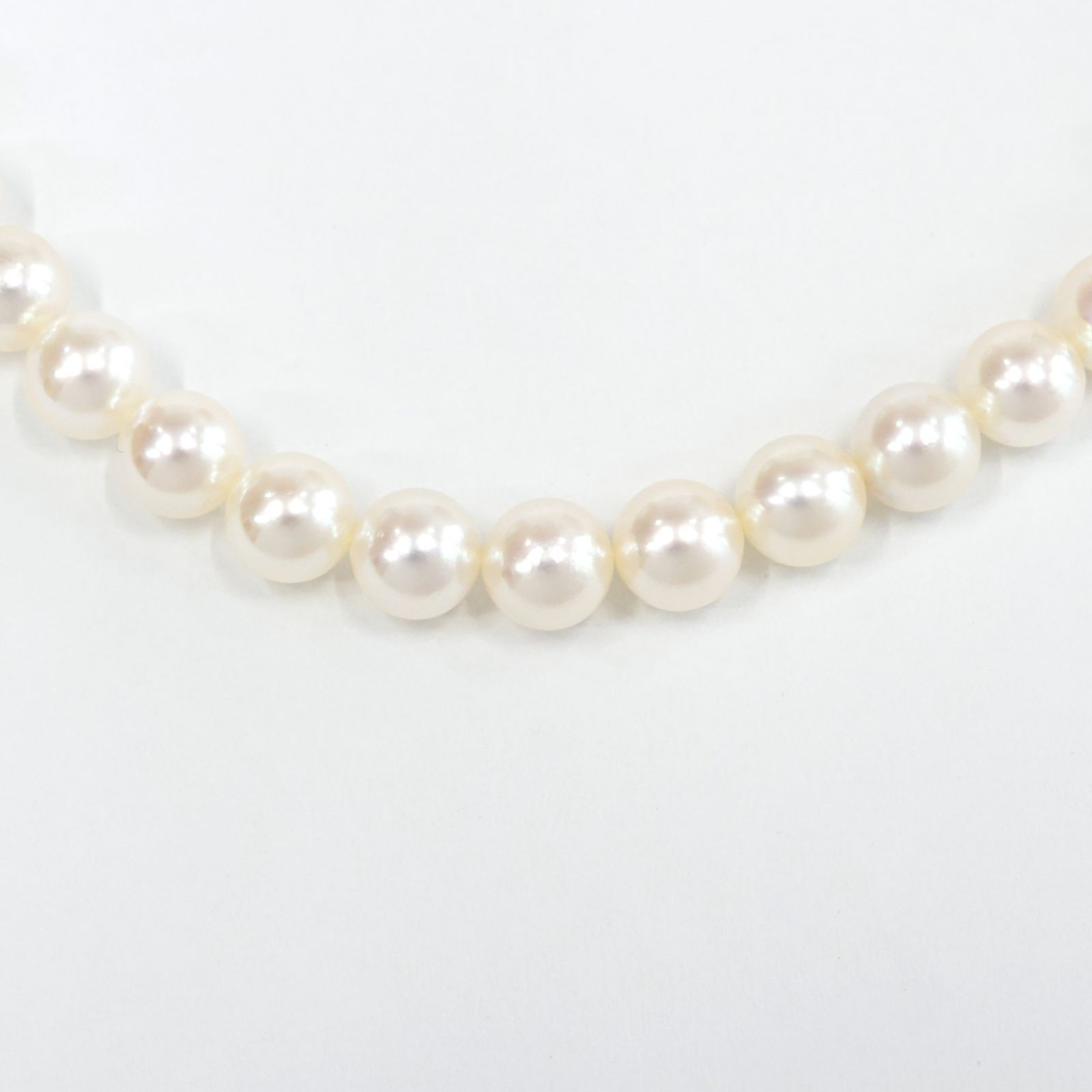 Perlagione ペルラジオーネ アコヤ真珠 7.0mm～7.5mm ネックレス シルバー金具