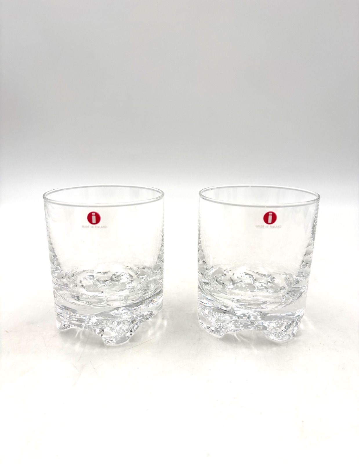 未使用保管品 iittala イッタラ ガイサ ロックグラス グラス 