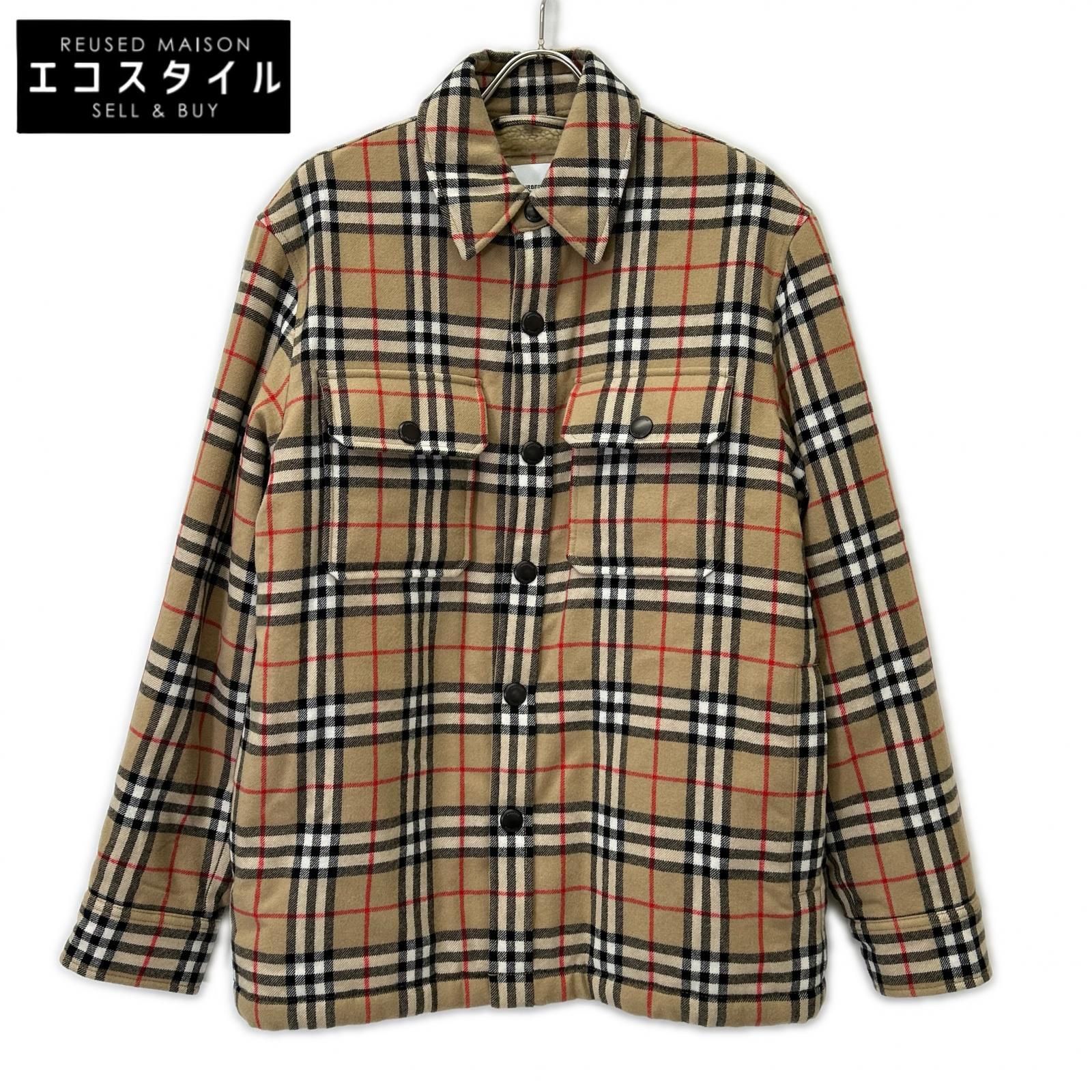 BURBERRY　バーバリー　ヴィンテージチェック スナップボタン 裏ボア ジャケット
