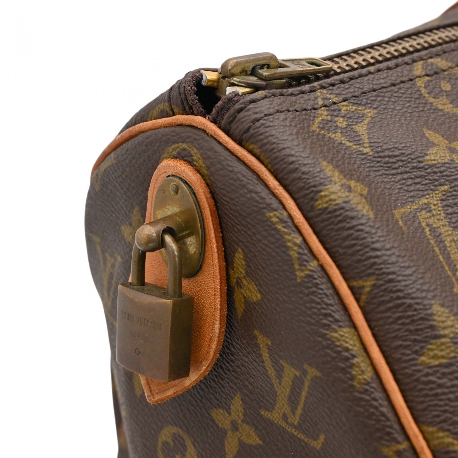 LOUIS VUITTON ルイヴィトン モノグラム キーポルボストン 中古】ルイヴィトン モノグラム キーポル45 ボストンバッグ Bランク