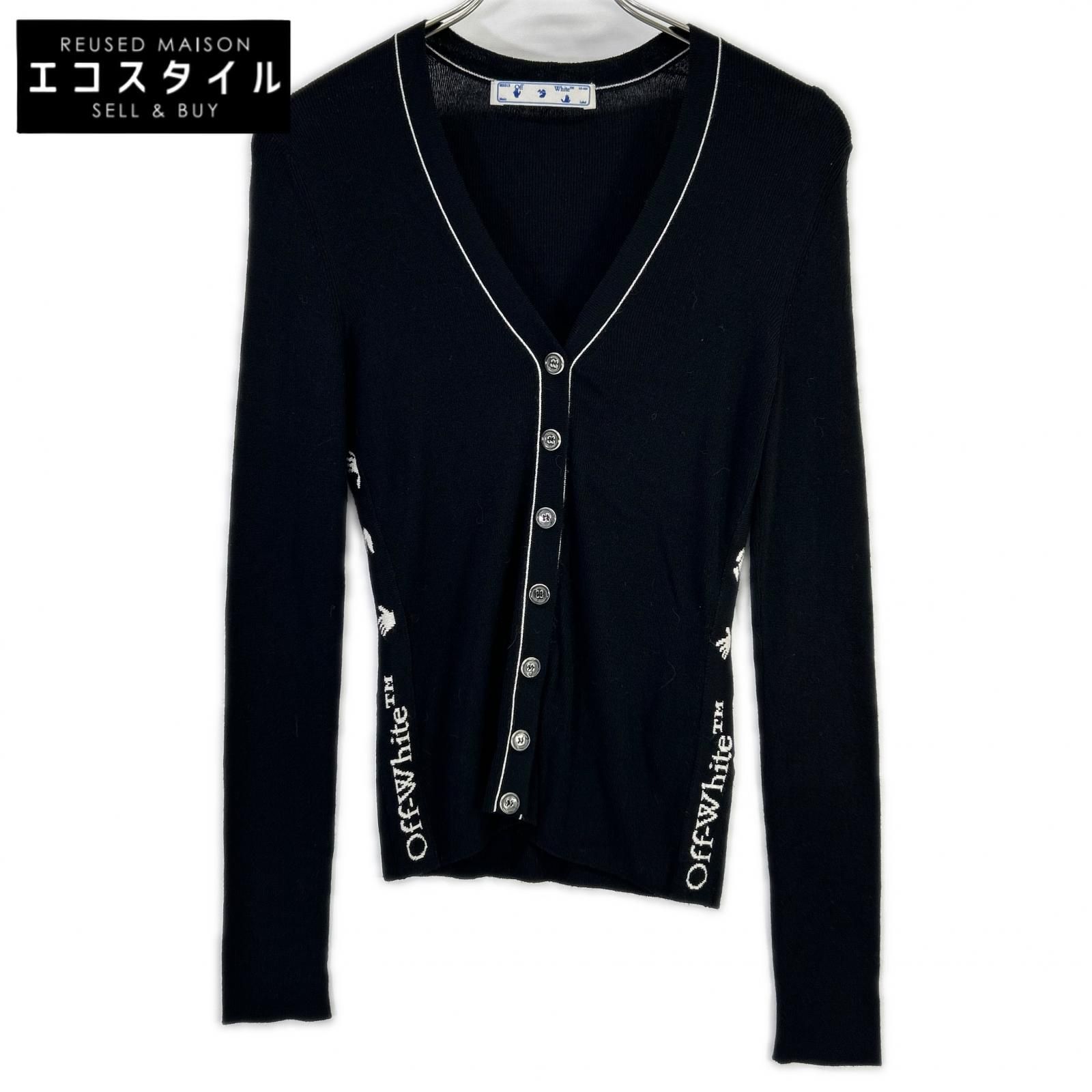 OFF-WHITE　オフホワイト　OWHB005E20KNI001 ブラック　38