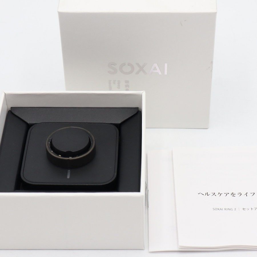 【美品】SOXAI RING 2 マットブラック 22号 SOXAIRING2MBK22 スマートリング ソクサイリング 本体