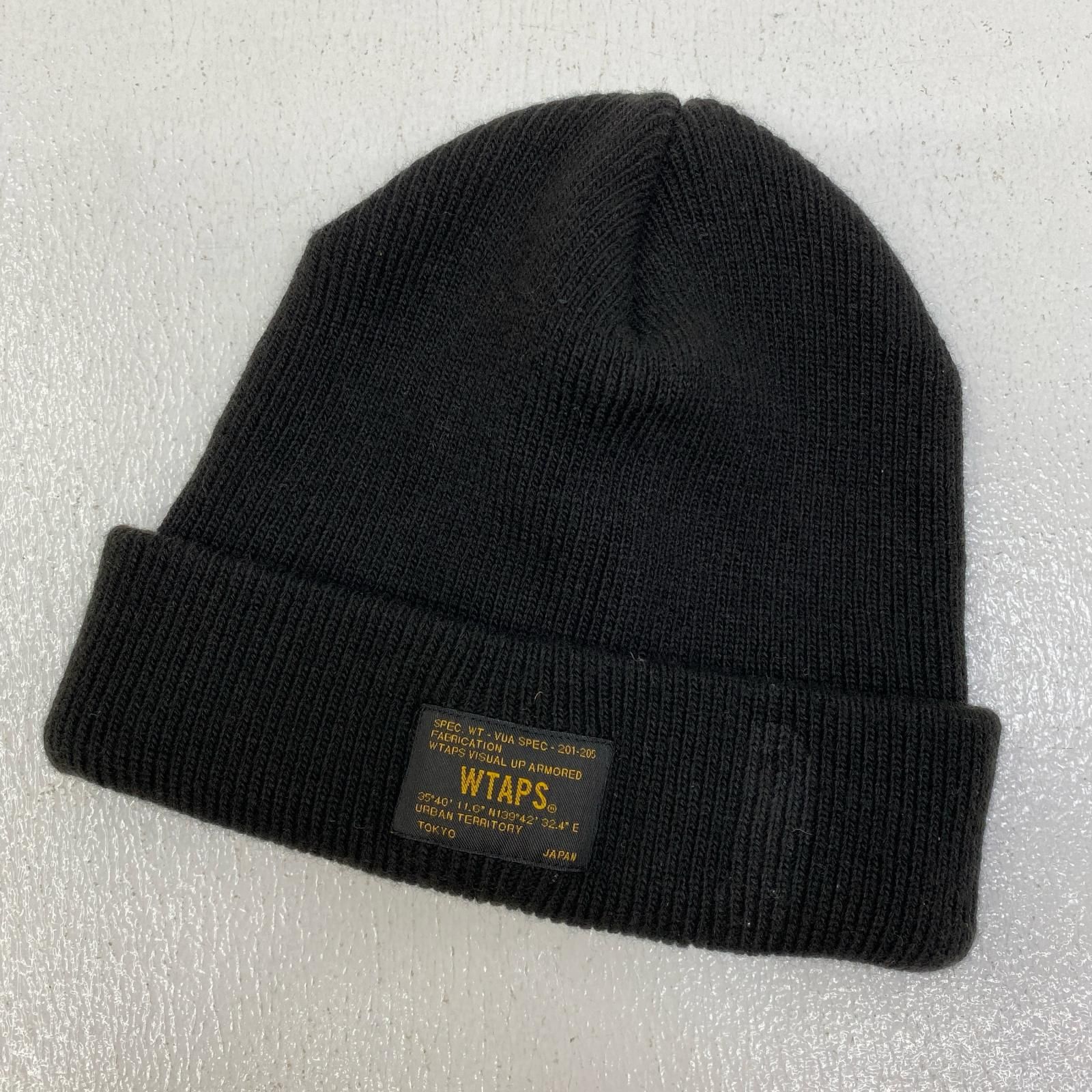 【加古川店】 中古 W)TAPS | ダブルタップス ニットキャップ FGZ BEANIE ALNY 252MADT-HT02 ブラック 【118】