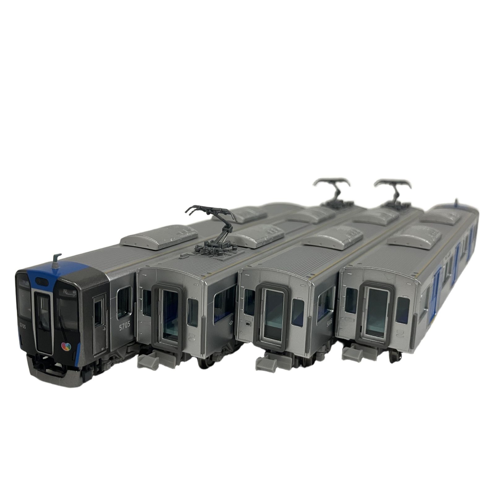 ポポンデッタ 6033a 阪神5700系 4両セット Nゲージ 鉄道模型 中古 美品