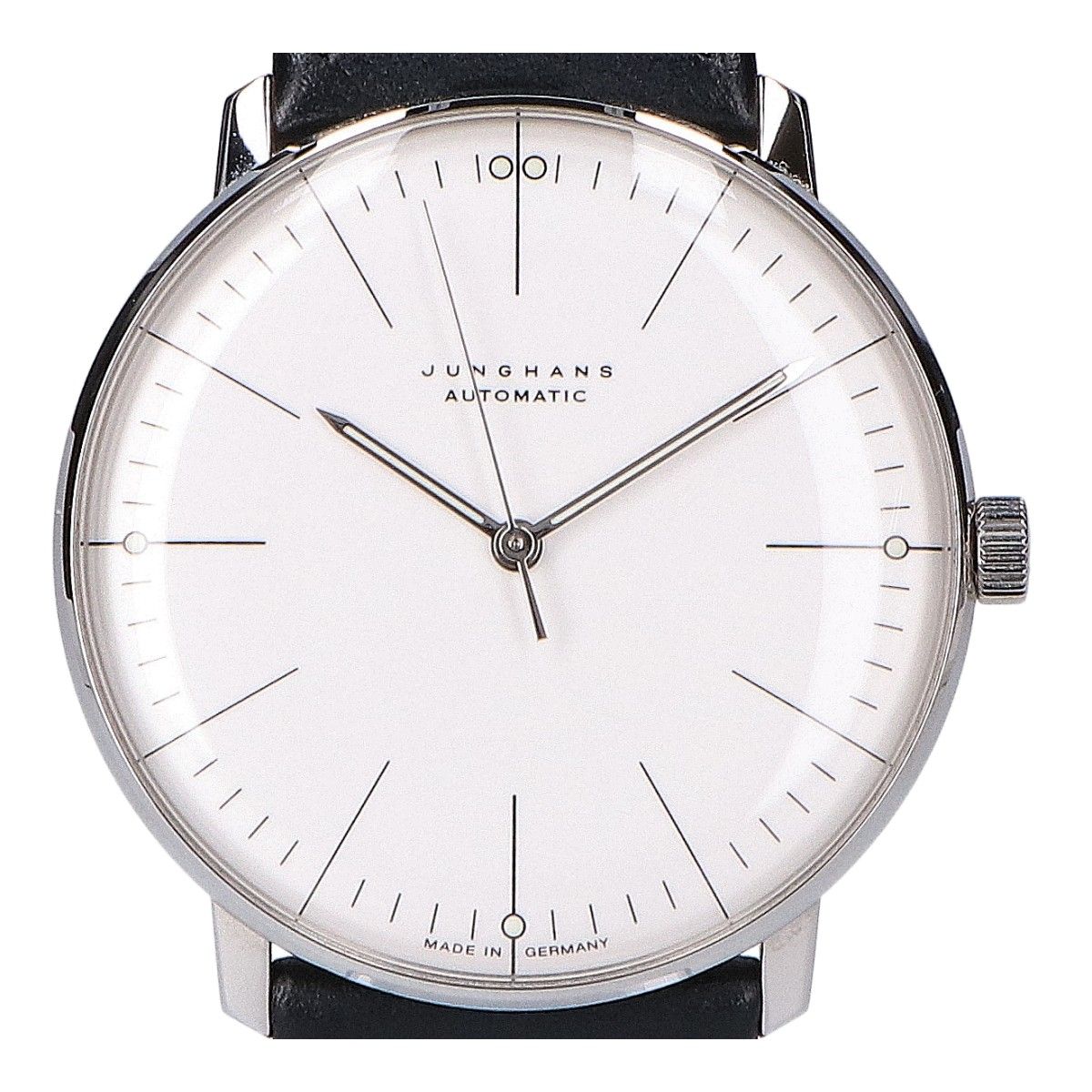 JUNGHANS ユンハンス 【美品】27/3501.04 Max Bill Automatic マックス 
