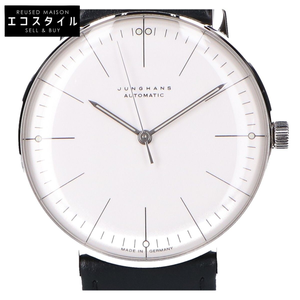 JUNGHANS ユンハンス 【美品】27/3501.04 Max Bill Automatic マックス 