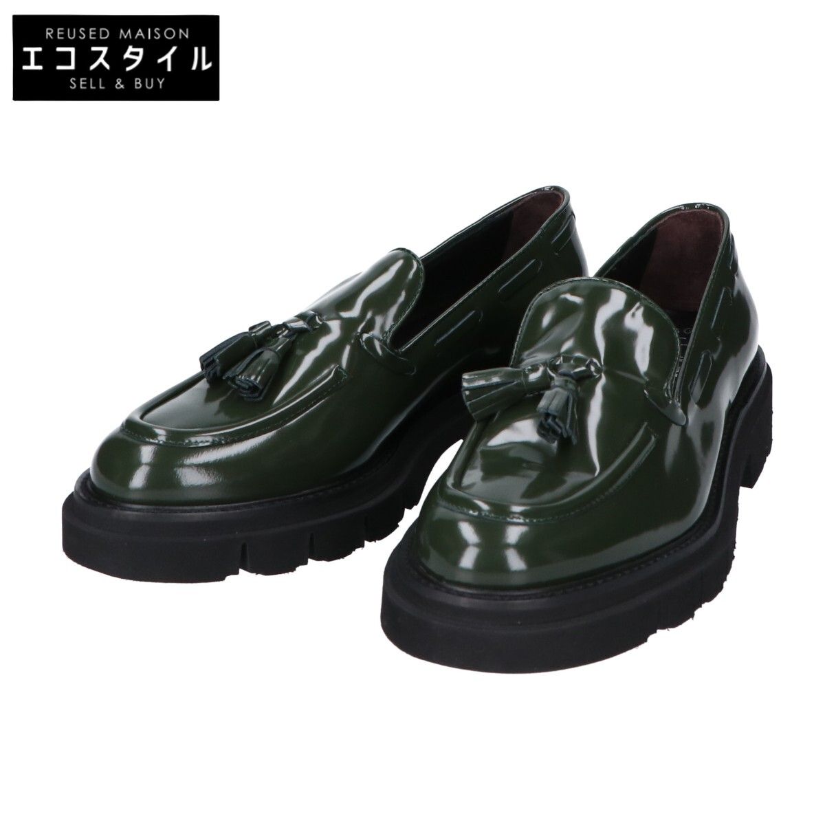 LUCA GROSSI　ルカグロッシ　【美品】タッセル ローファー　37 12,784円