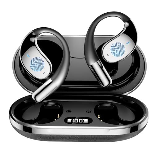 SLuB イヤホン翻訳機【2026新登場】ワイヤレスBluetooth 6.1イヤホン AI自動翻訳 通訳機 115言語 HIFI音質 自動ペアリング オープンイヤー 8時間連続再生 専用アプリ 英語 中国語 フランス語 イタリア語 日本語 4f51ba91