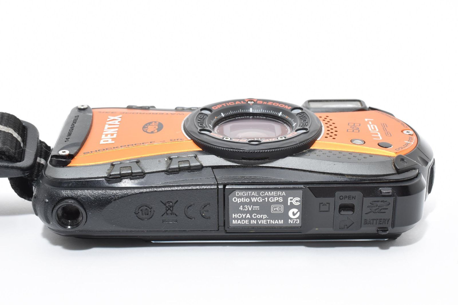 ペンタックス PENTAX Optio WG-1(オレンジ）コンパクトデジタルカメラ