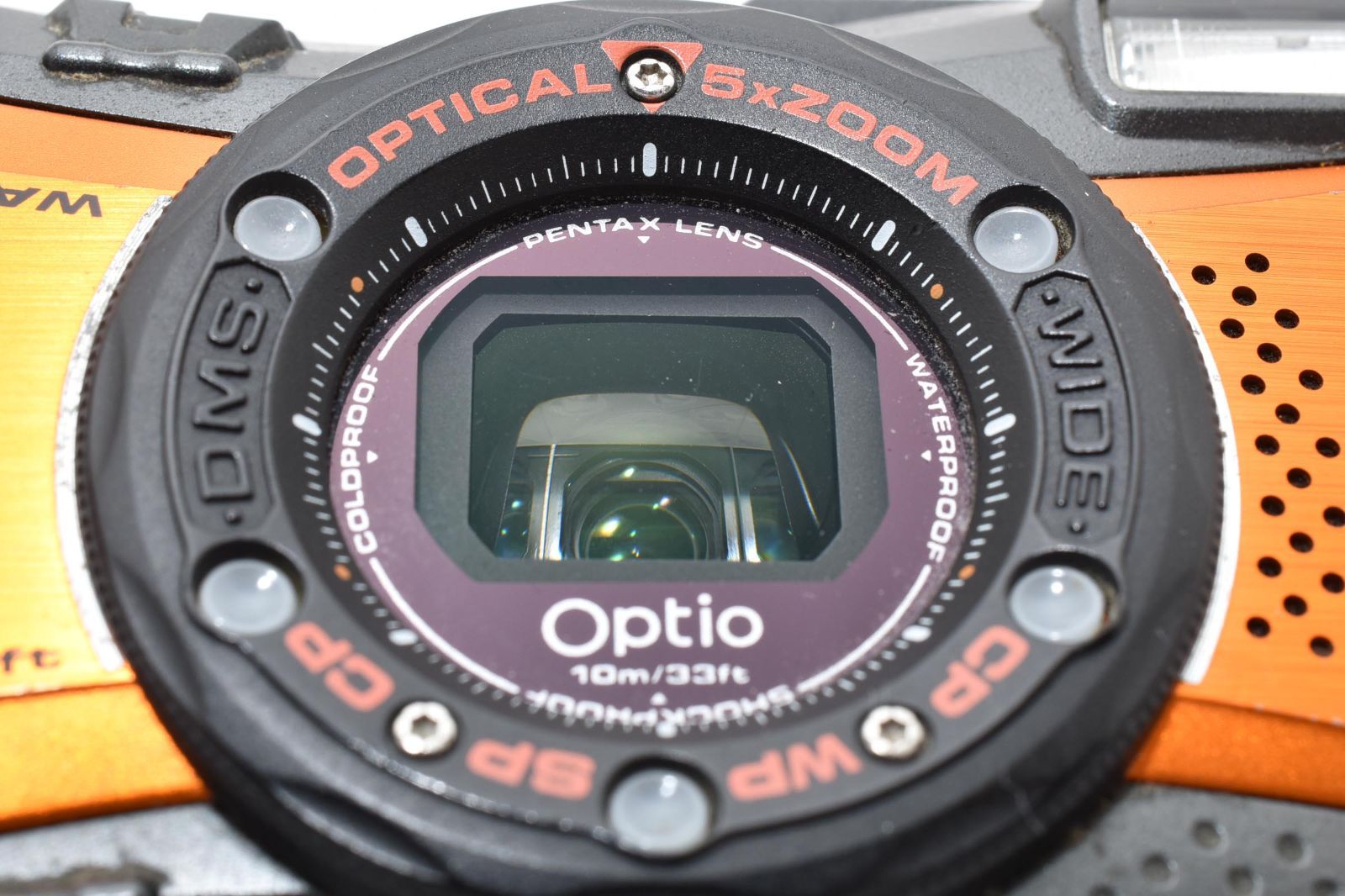 ペンタックス PENTAX Optio WG-1(オレンジ）コンパクトデジタルカメラ