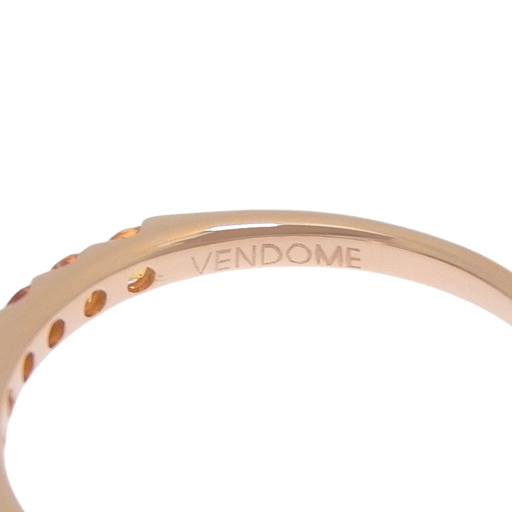 VENDOME】ヴァンドーム ハーフエタニティ K18イエローゴールド