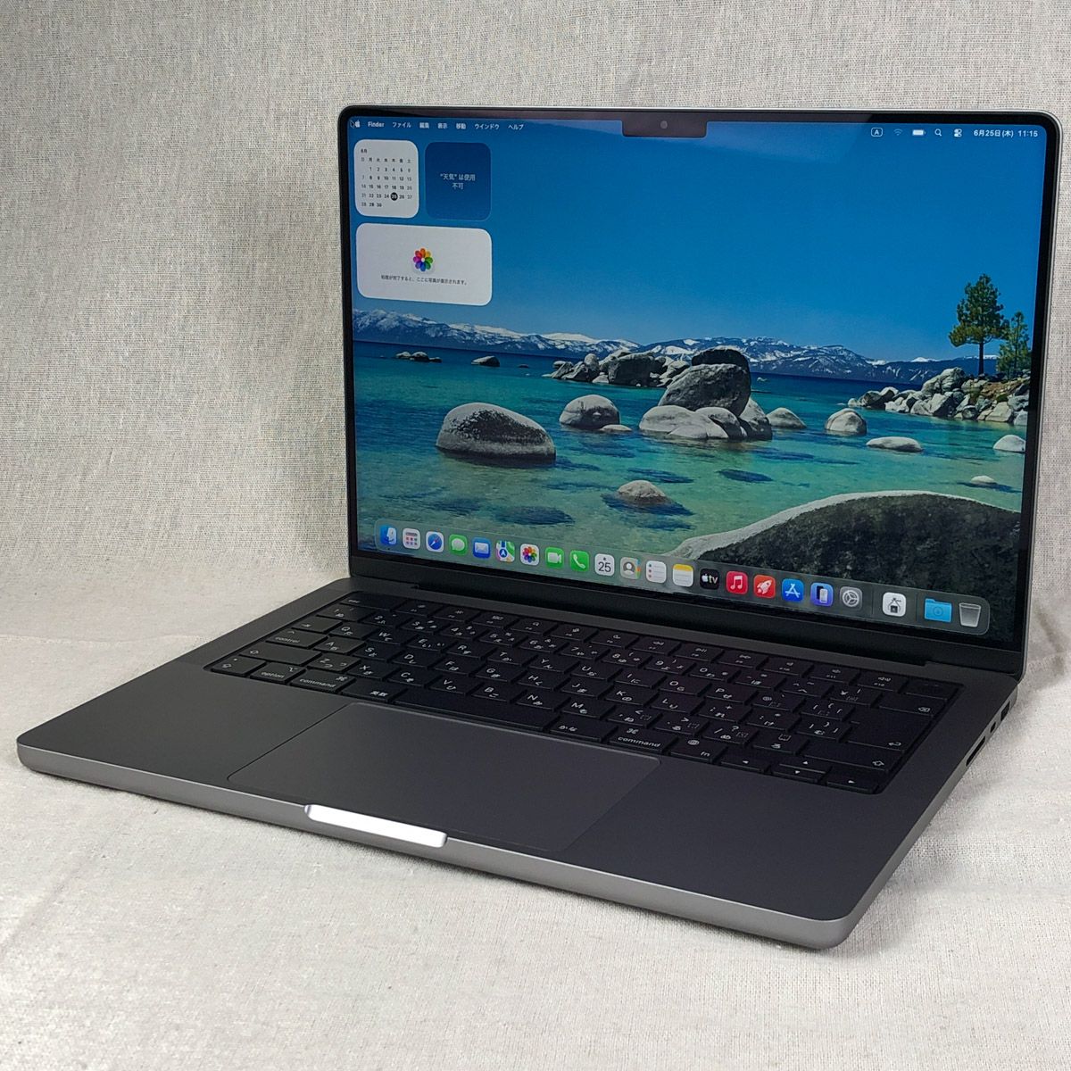 ◆ジャンク品・本体のみ◆Apple MacBook Pro (14インチ 2021) 【M1 Pro（CPUコア8/GPUコア14）・メモリ16GB・SSD512GB】★目立つ画面キズ他 A2442 EMC3650/mb-junk-261358（465467）
