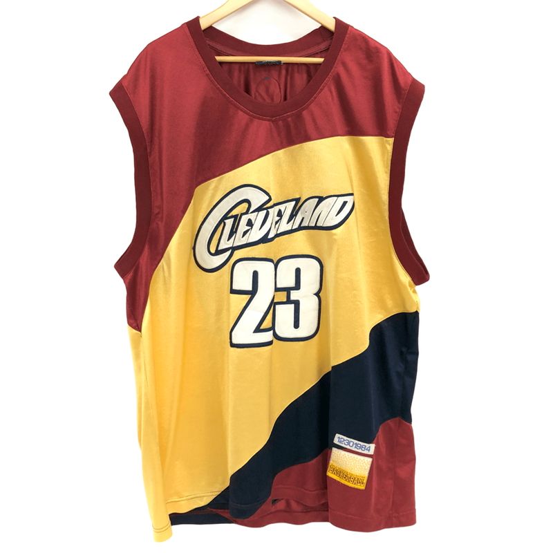【現状渡し品】 delf CAVALIERS 23 LEBRON JAMES UNIFORMトップス ゲームシャツ ユニフォーム 古着 ヴィンテージ 【146-260625-rs-05-fur】