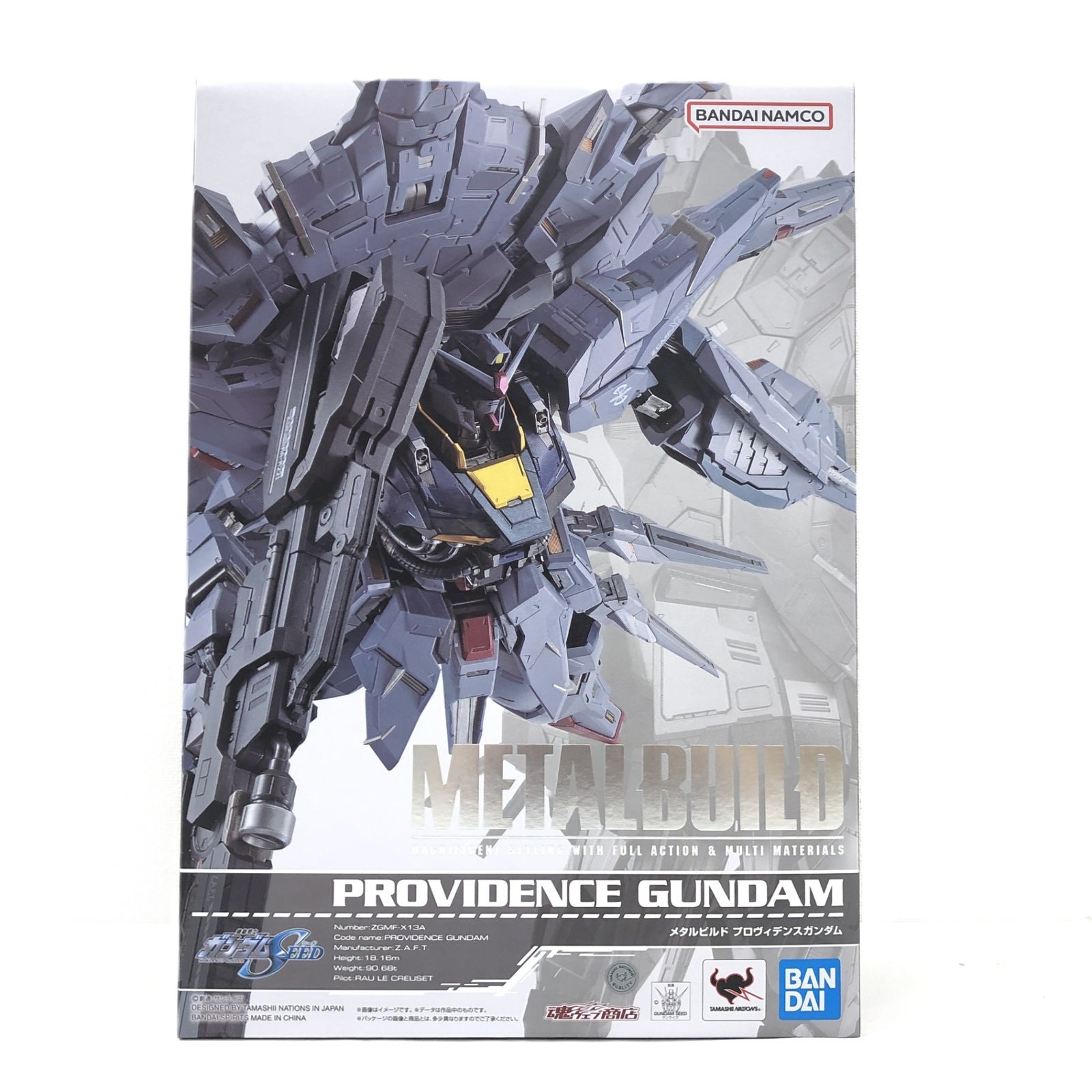 ○ BANDAI SPIRITS フィギュア METAL BUILD プロヴィデンスガンダム 