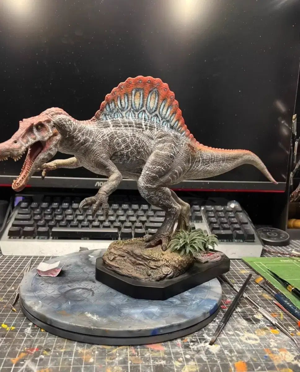 万ロング堂 スピノサウルス ジュラシックパーク3 リーペイント作 作家塗装済み完成品 37,146円