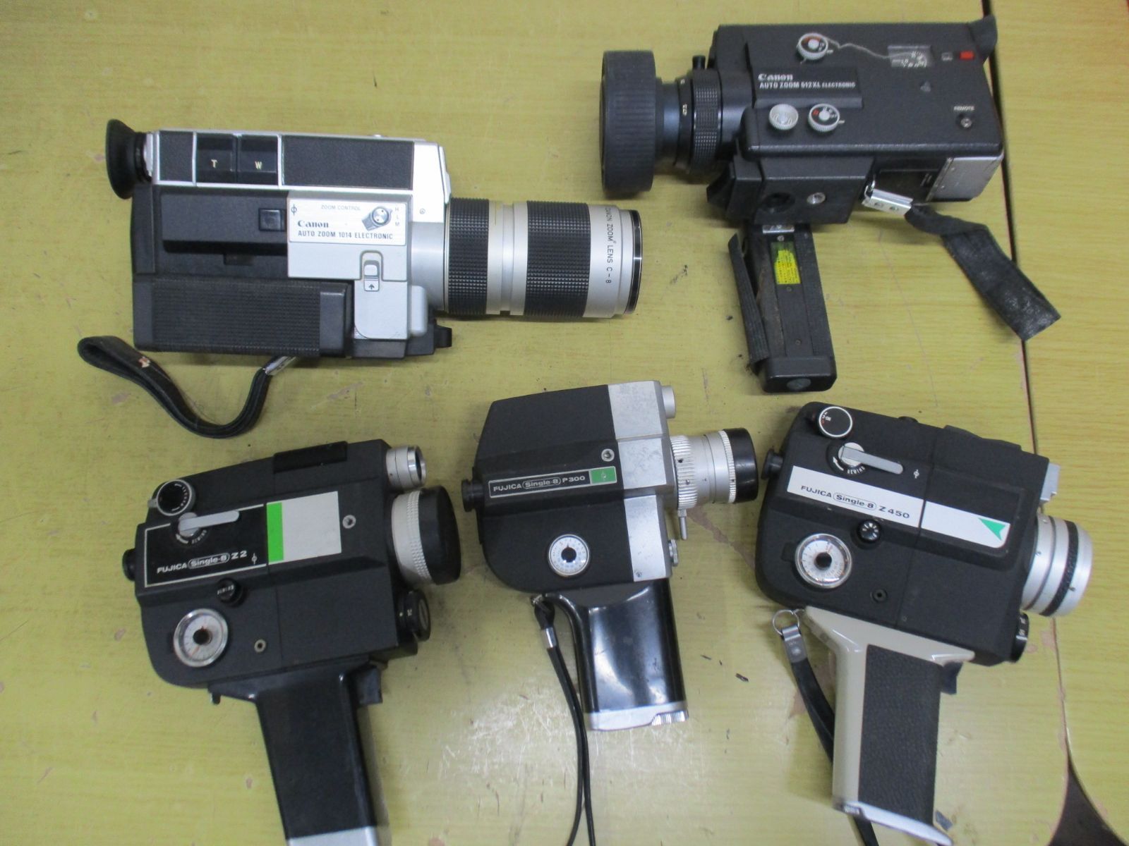 C127 ビデオカメラ 5点まとめ売り Canon FUJICA ジャンク品