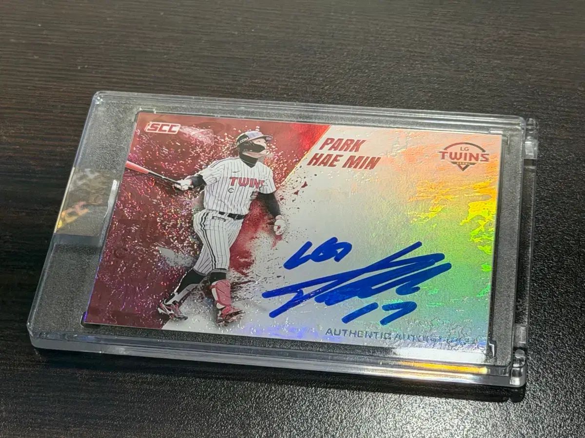 KCCF KBO LG TWINS ツインズ パク・ヘミン オート(サイン) カード(12枚限定)