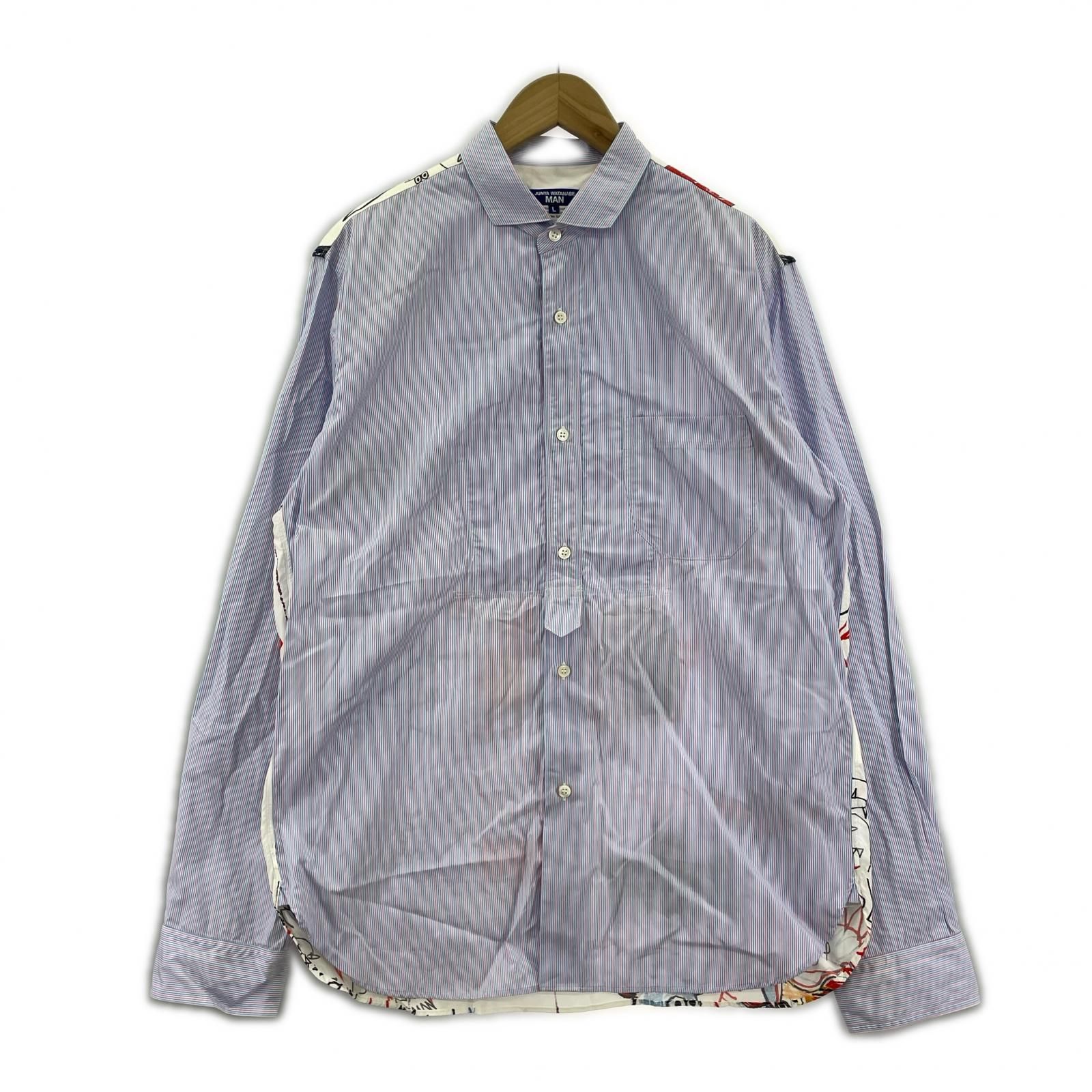 JUNYA WATANABE COMMEdesGARCONS MAN 長袖シャツ JUNYA WATANABE COMME des GARCONS MAN × ean-MichelBasquiat 長袖