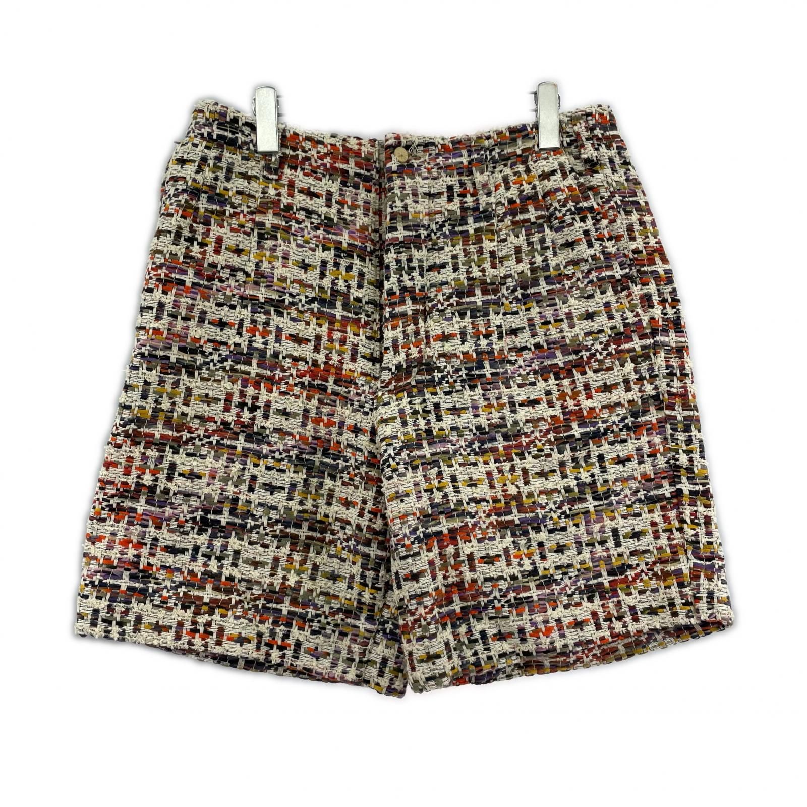 BLACK BIRD crazy ptern short pants