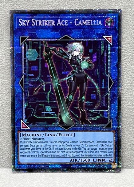 遊戯王 英語 北米版 閃刀姫 カメリア スターライトレア 1st