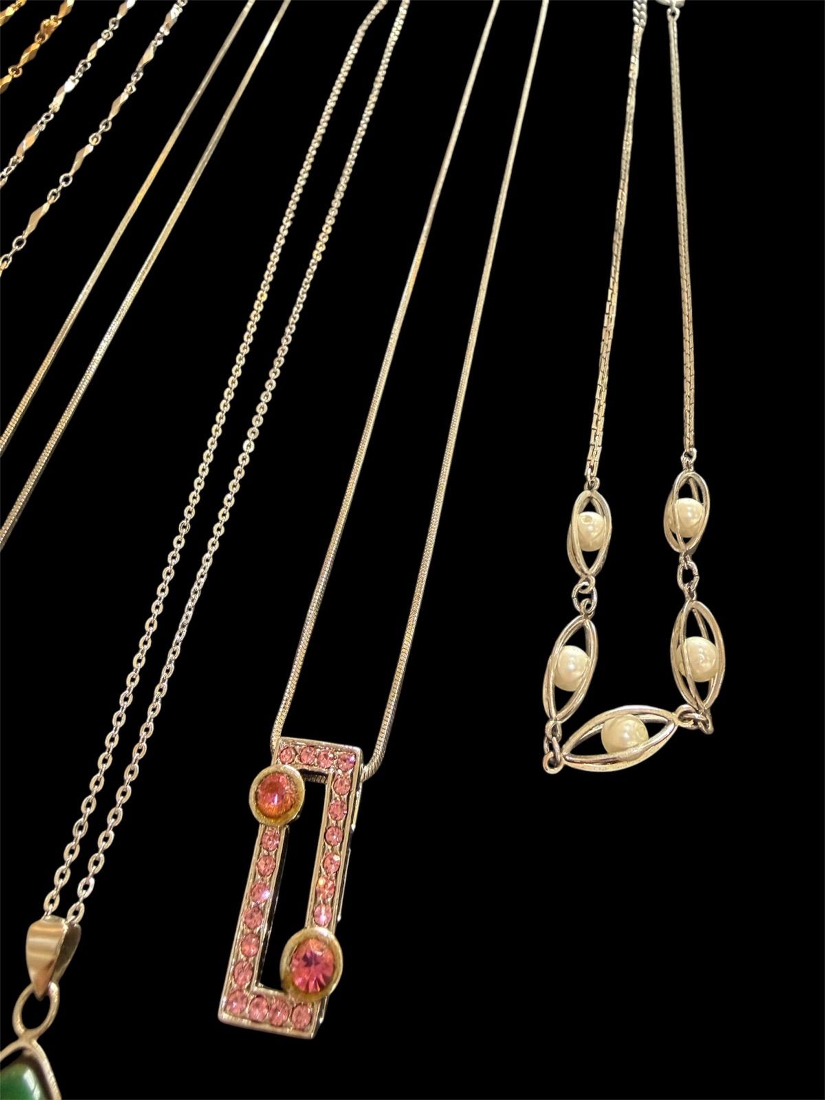遺品整理 ジュエリーセット ネックレス リング ブレスレット 遺品整理まとめて□⑪】ジュエリー 20点 ネックレス ブローチ