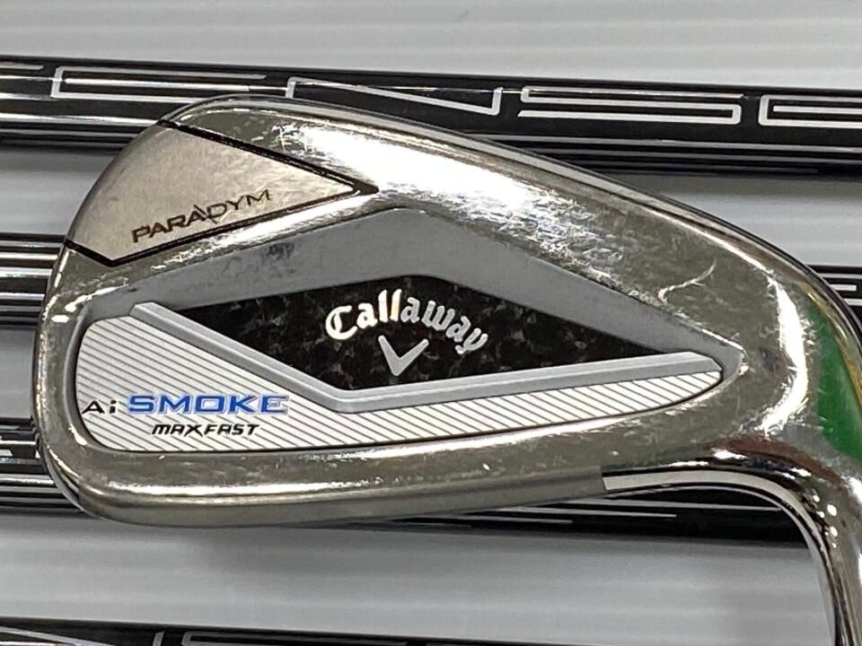 キャロウェイ　PARADYM Ai SMOKE MAX FAST　TENSEI 40 for Callaway(Ai SMOKE)　Rフレックス　アイアンセット　中古　ゴルフドゥ！NEXTグローボ蘇我店【最短即日発送】