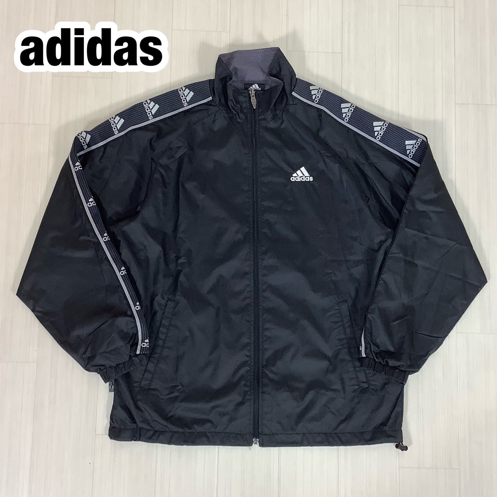 美品】【00s】【y2k】adidas アディダス ナイロンジャケット ウインド