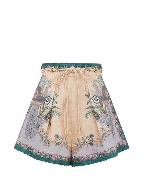 ZIMMERMANN INDRA リネンショートパンツ 送料無料