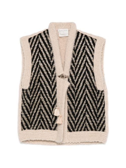 FORTE FORTE CHEVRON VEST 送料無料