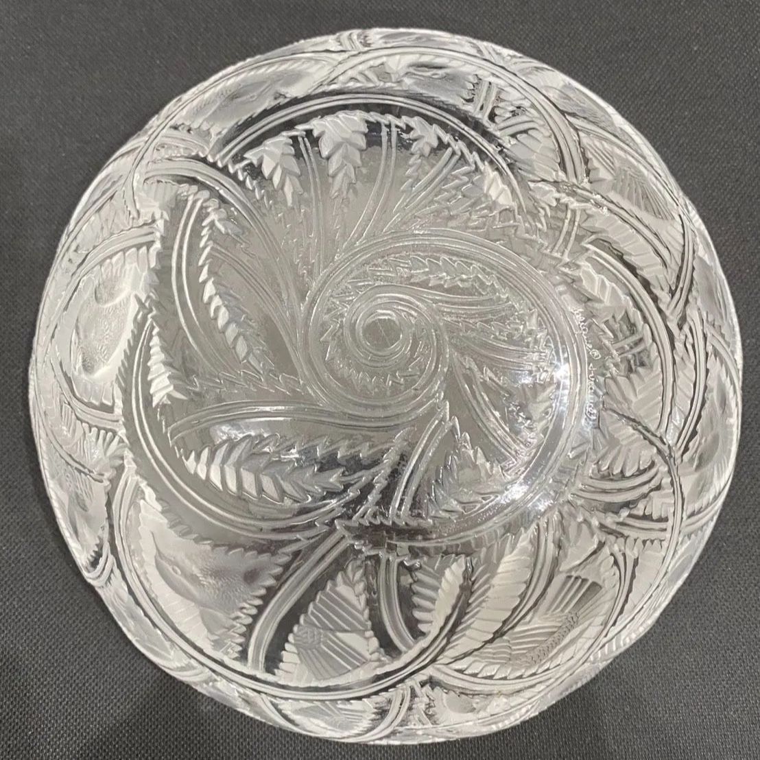 中古】R.LALIQUE ルネ・ラリック PINSONS クリスタルボウル - メルカリ