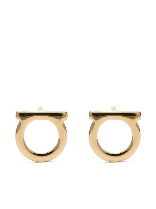 FERRAGAMO GANCINI イヤリング 送料無料