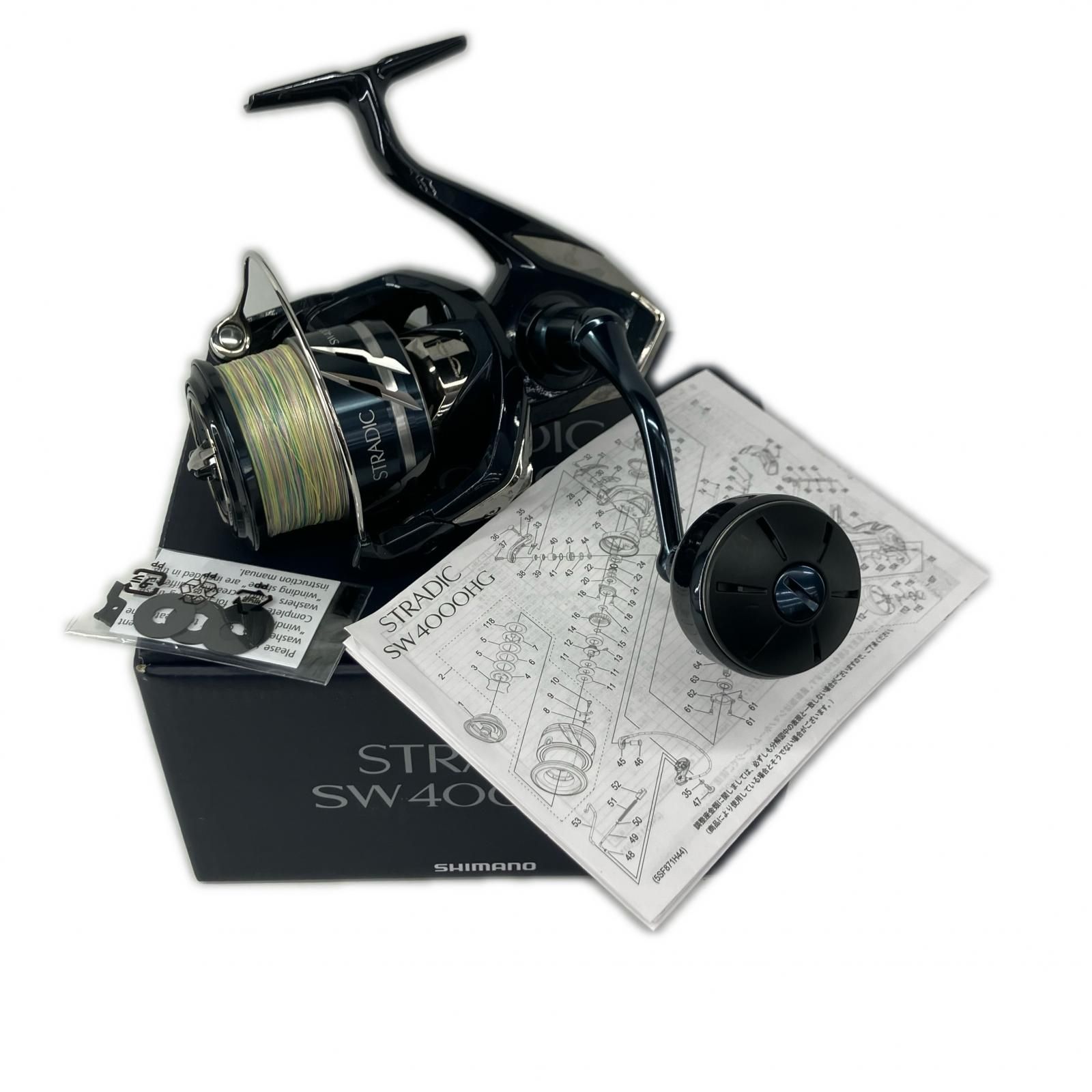 SHIMANO シマノ スピニングリール 24ストラディックSW 4000XG 047380