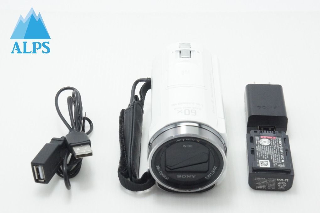 良品 SONY ソニー デジタルビデオカメラ Handycam HDR-CX535 ホワイト