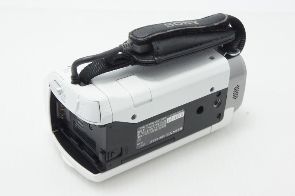 良品 SONY ソニー デジタルビデオカメラ Handycam HDR-CX535 ホワイト