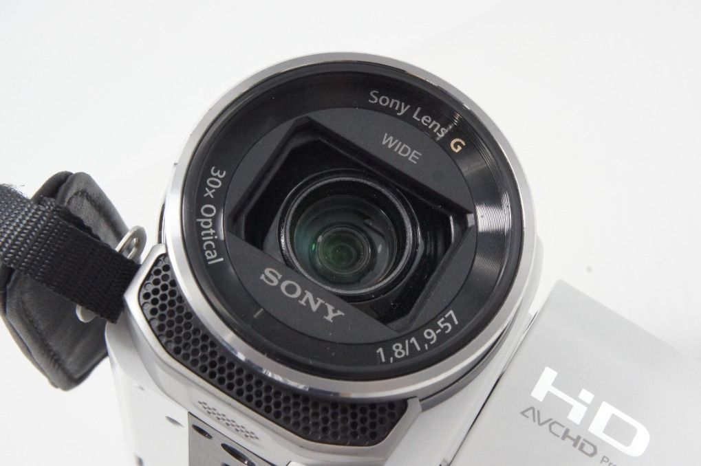 良品 SONY ソニー デジタルビデオカメラ Handycam HDR-CX535 ホワイト