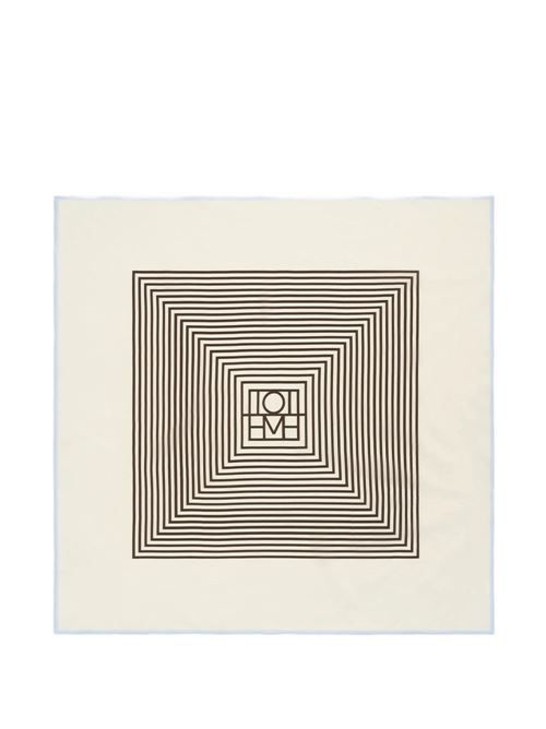 TOTEME MONOGRAM SILK FOULARD 送料無料
