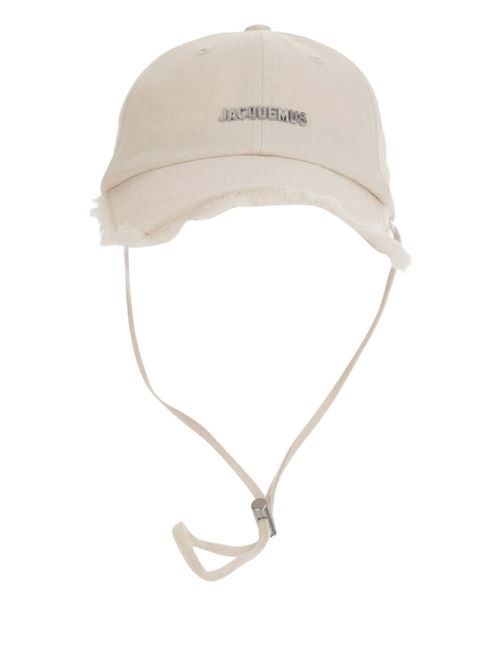 JACQUEMUS ロゴ ベースボール キャップ 送料無料