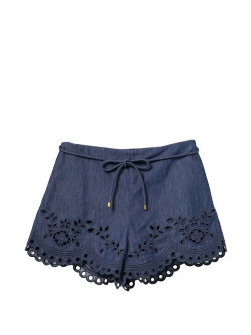 ZIMMERMANN MAHON デニムショートパンツ 送料無料