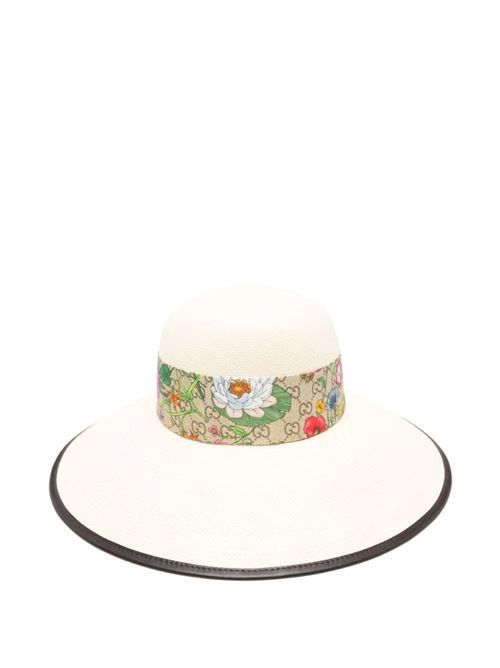 GUCCI グッチ フローラ ストローハット 送料無料