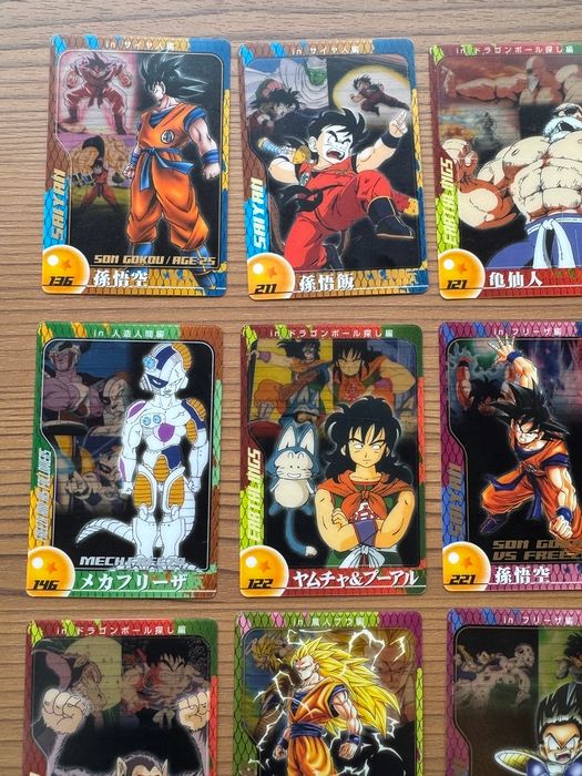 ドラゴンボール 森永ウエハース プラスチック製カード28枚 - メルカリ