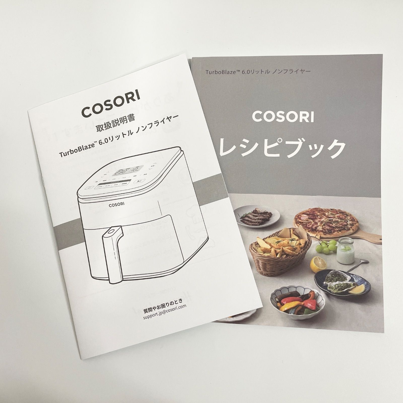 COSORI® TURBOBLAZE™6.0リットルノンフライヤー CAF-DC601-KJP【A