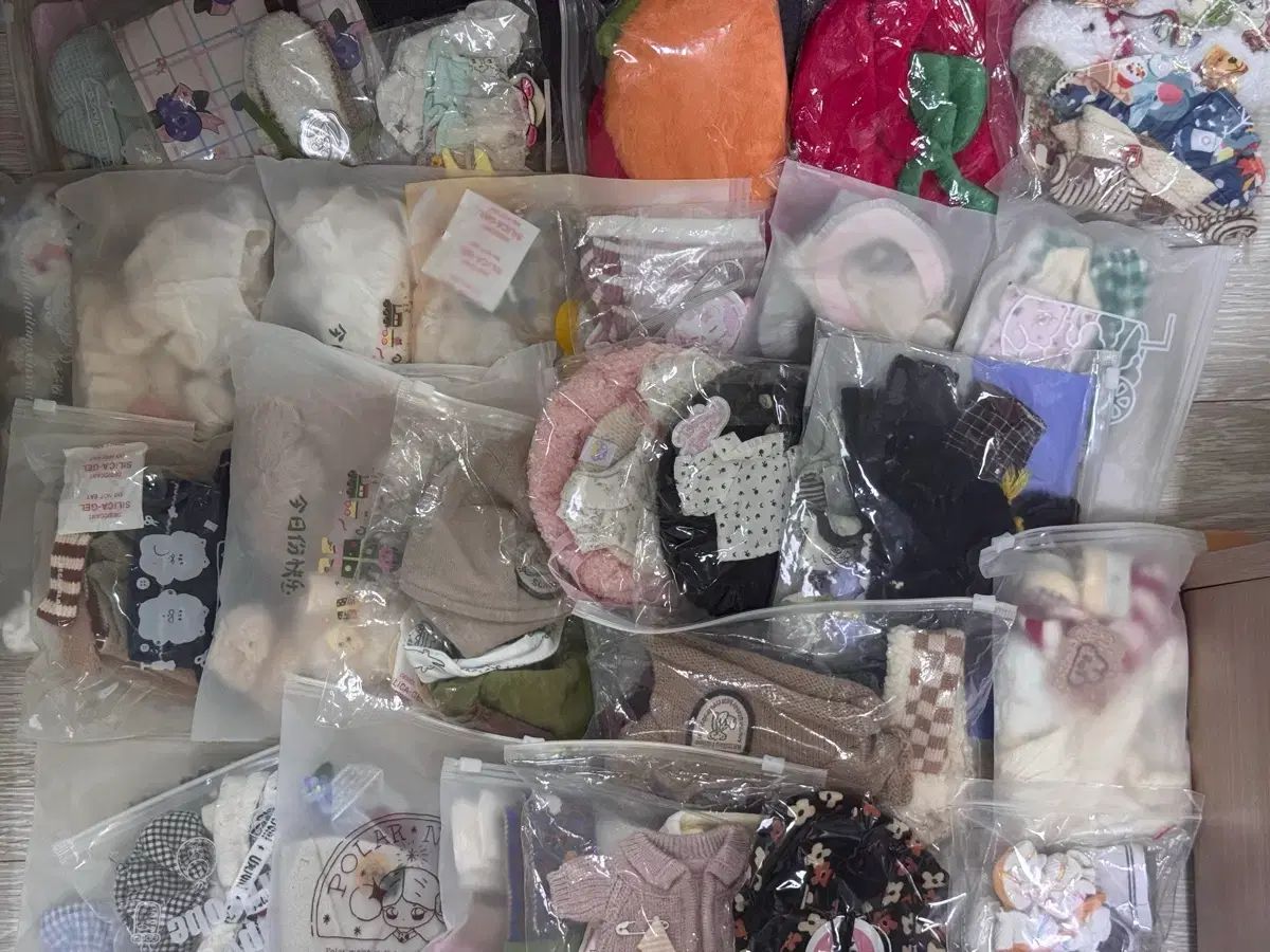 10 20cm ぬいぐるみ 服 複数 在庫整理