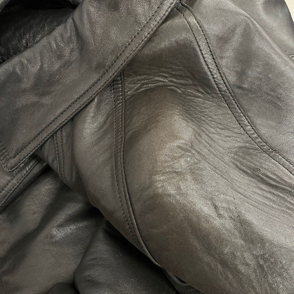 レザーコート Calvin Klein カルバンクライン L ブラック - メルカリ