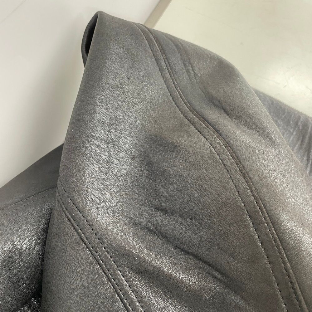 レザーコート Calvin Klein カルバンクライン L ブラック - メルカリ