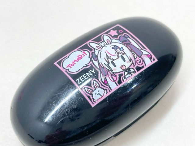 兎鞠まり Zeeny Lights コラボ ワイヤレスイヤホン 充電器【F7189-007