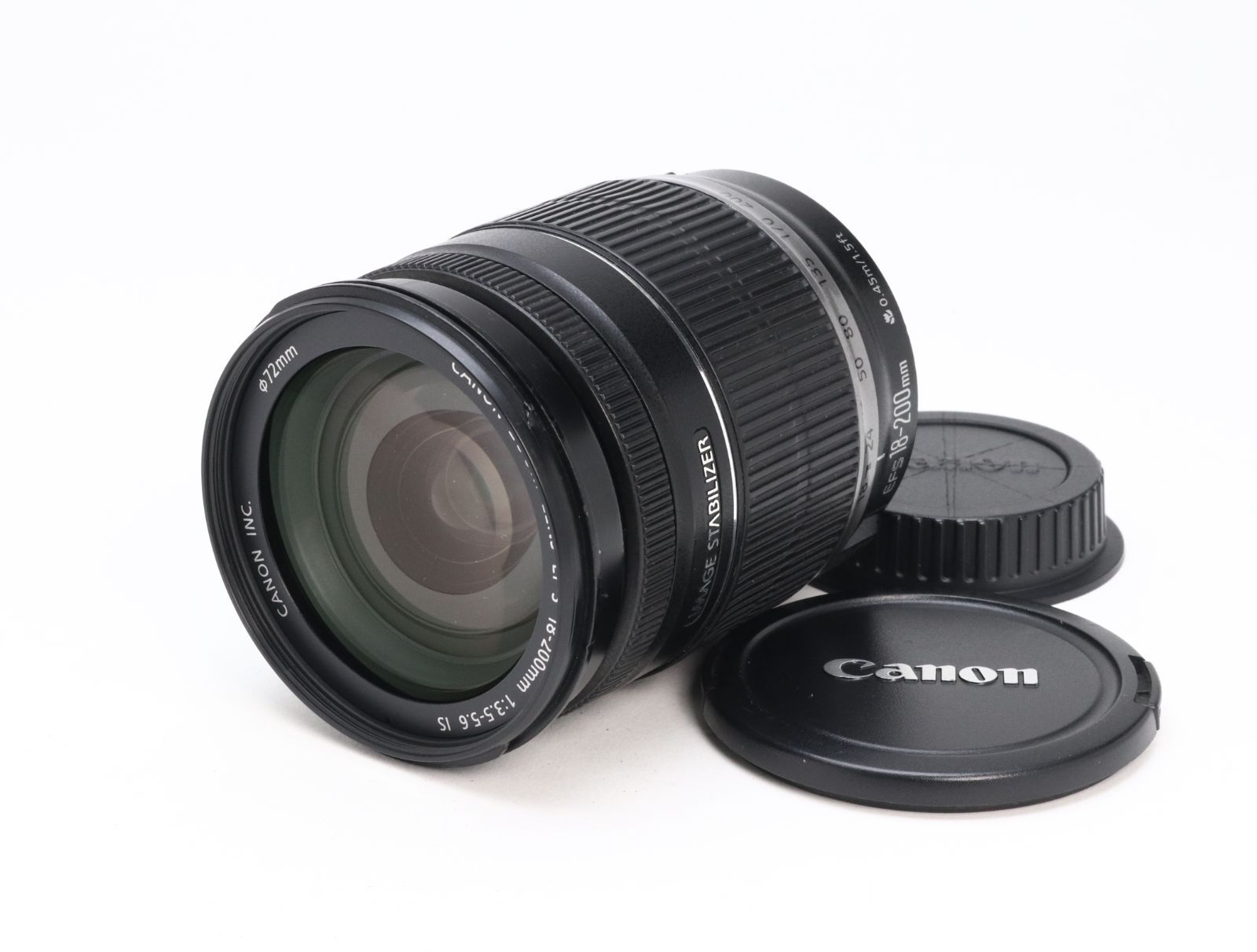 B (並品) Canon キヤノン EF-S 18-200mm F3.5-5.6 IS 初期不良返品対応 66-247